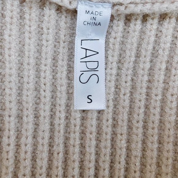 Lapis Long Chunky Knit Embroidered Cardigan - Picture 7 of 8